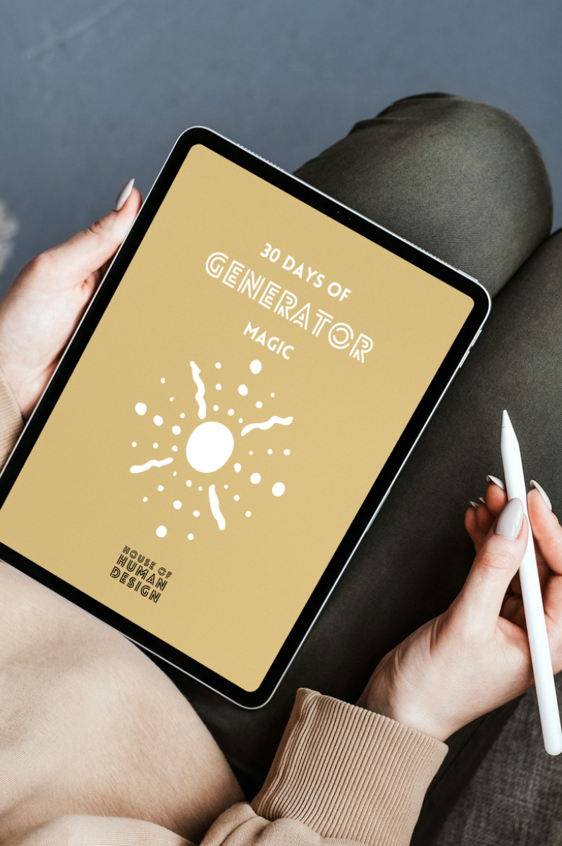 Human Design Generator workbook (digital product)