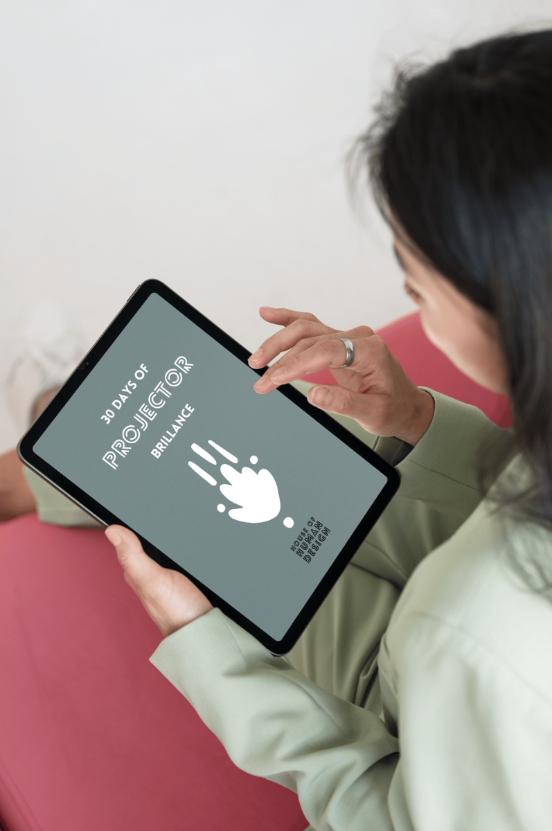 Human Design Projector workbook (digital product)