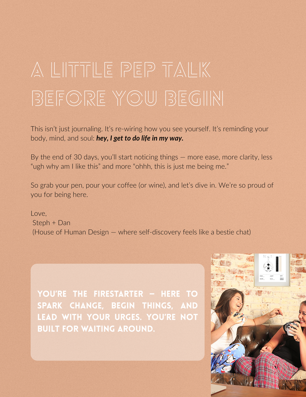 Human Design Manifestor workbook (digital product) | Human Design type