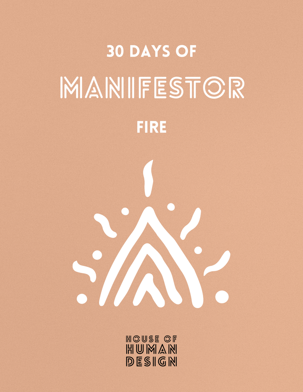 Human Design Manifestor workbook (digital product) | Human Design type