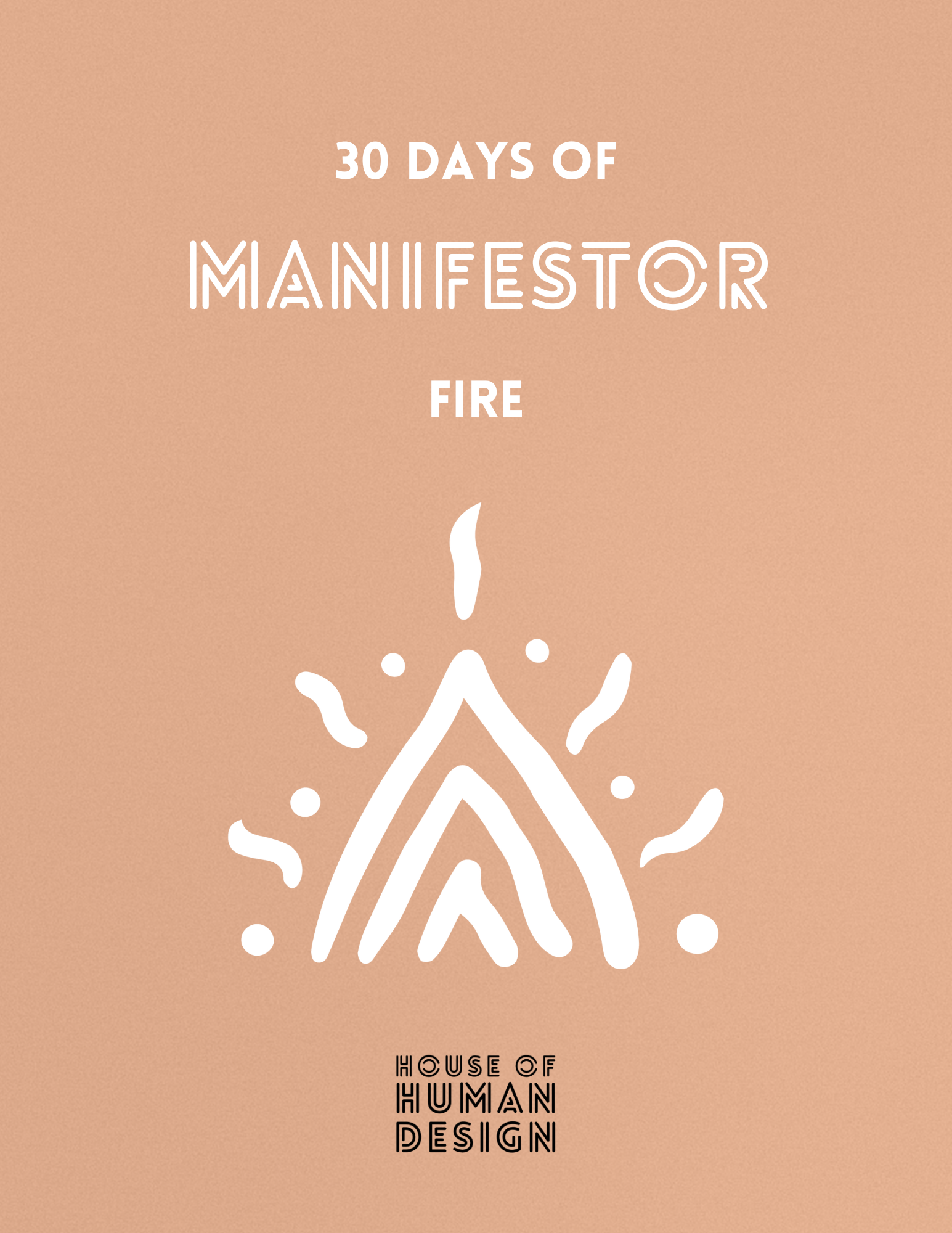 Human Design Manifestor workbook (digital product) | Human Design type